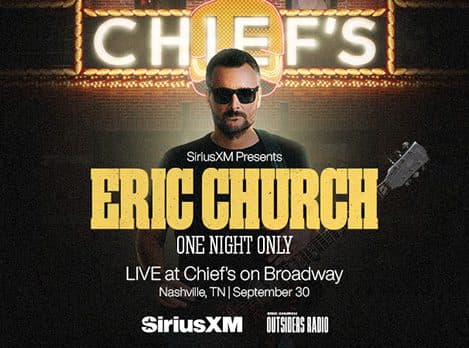 Eric Church Sirius XM event