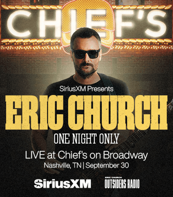 One Night Only with Eric Church Poster