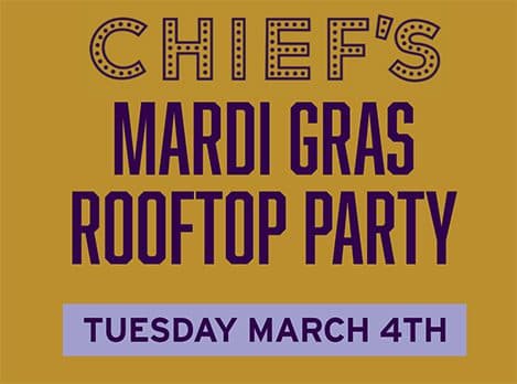 Mardi Gras Rooftop Party